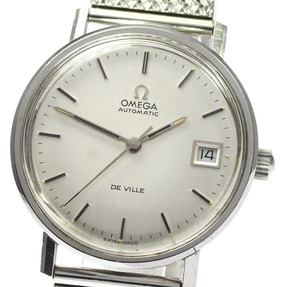 OMEGA De Ville Ref.166.0086 Date cal.1002 Silver Dial Automatic Men's Watch_798225