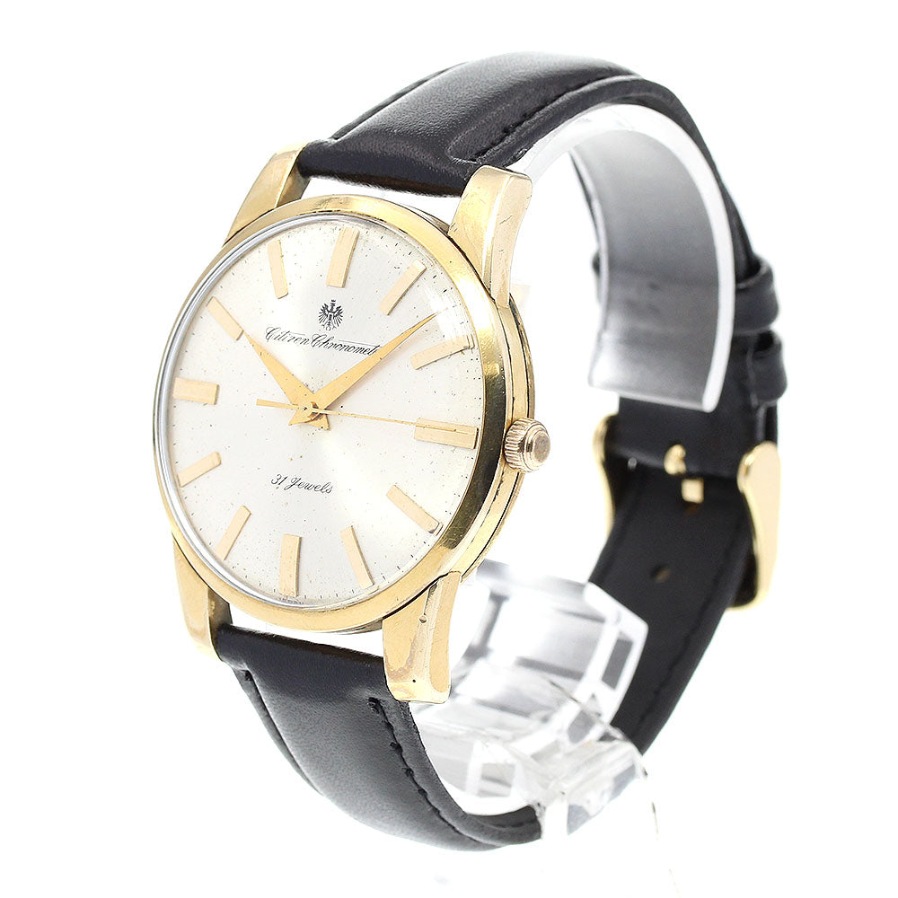 CITIZEN CR1507081 chronometer vintage Silver Dial Hand Winding Men's_798547