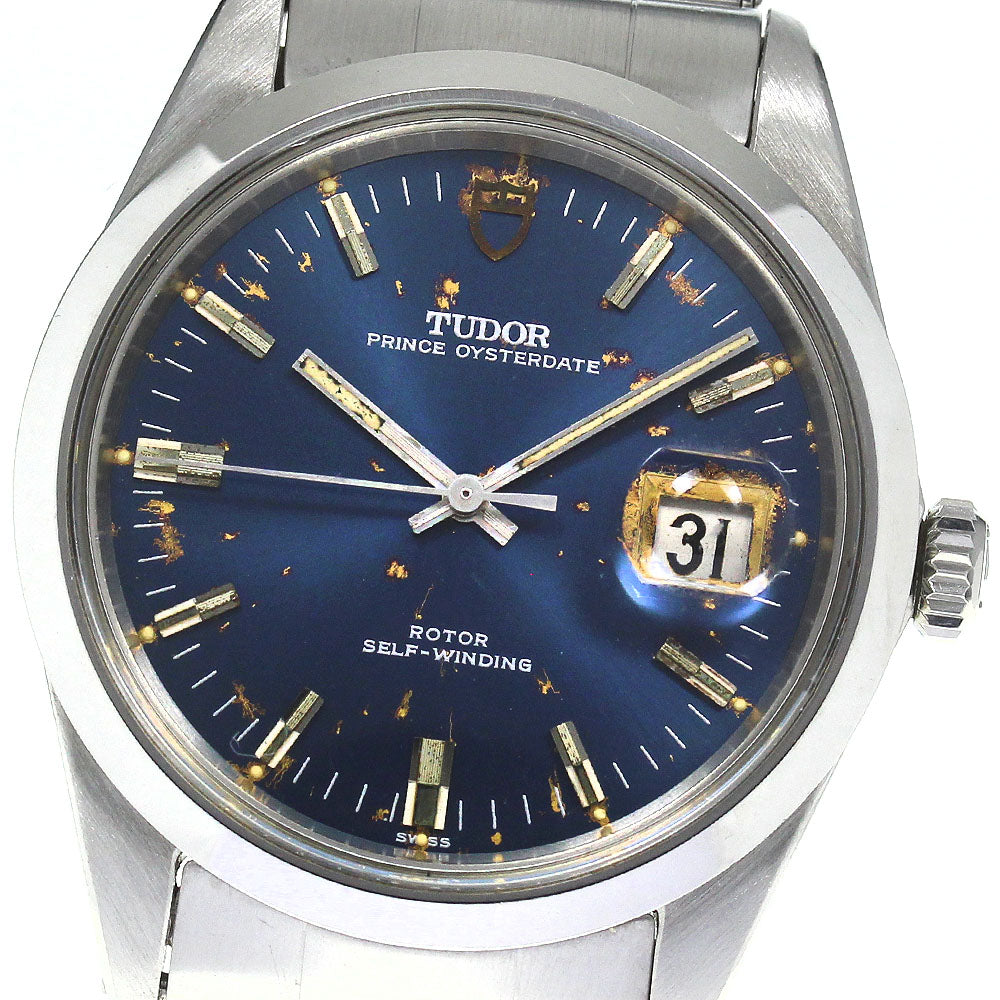 TUDOR Prince Oyster Date 7024/0 Date blue Dial Automatic Men's Watch_798559