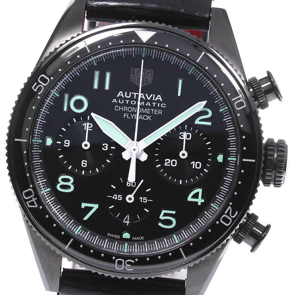 TAG HEUER Otavia CBE511C flyback chronometer black Dial Automatic Men's Watch_798706
