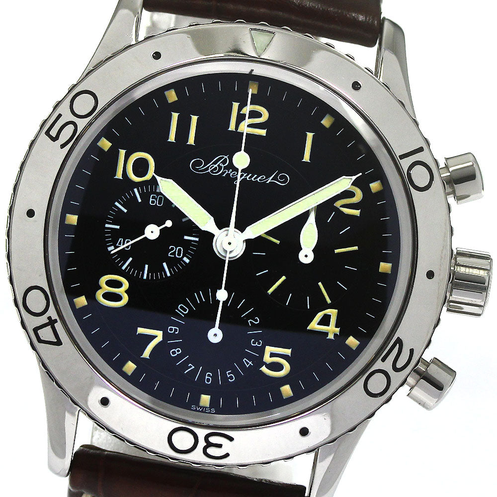 Breguet Aeronaval type XX 3800 Initial Dial black Dial Automatic Men's Watch_798729