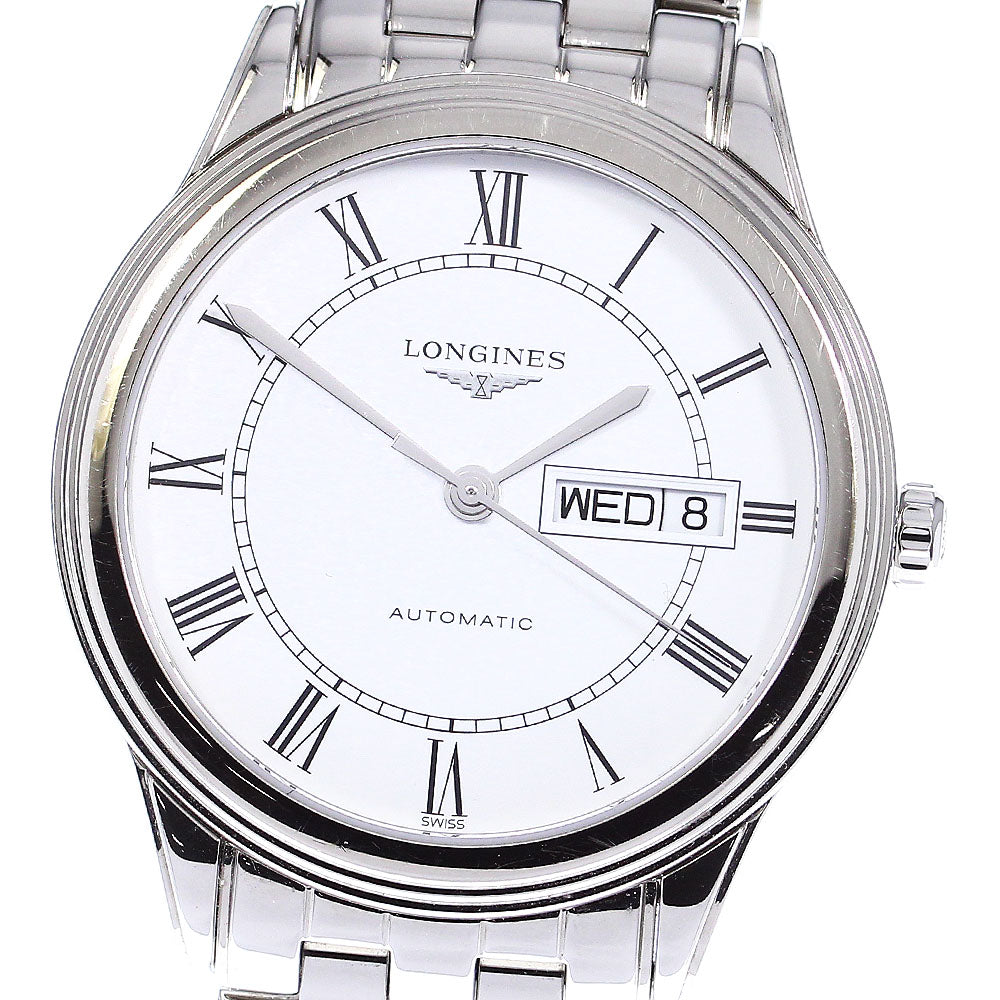 LONGINES Flagship L4.899.4 Day date white Dial Automatic Men's Watch_798799