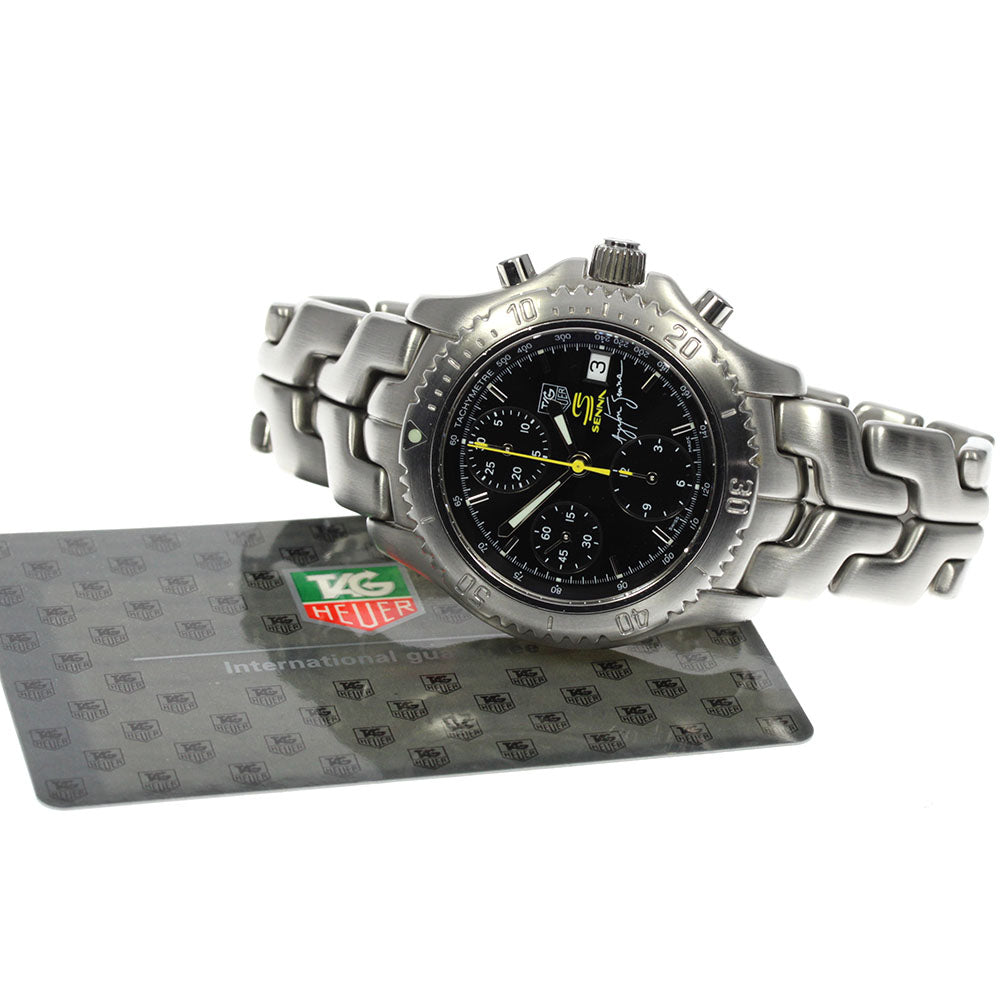 TAG HEUER Link Ayrton Senna limited model CT2115 Automatic Men's Watch_798888