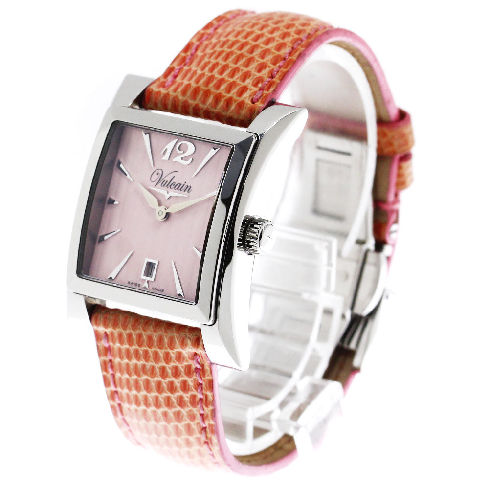 VULCAIN golden voice vulcanova 600120.122 pink Dial Quartz Ladies Watch_798900