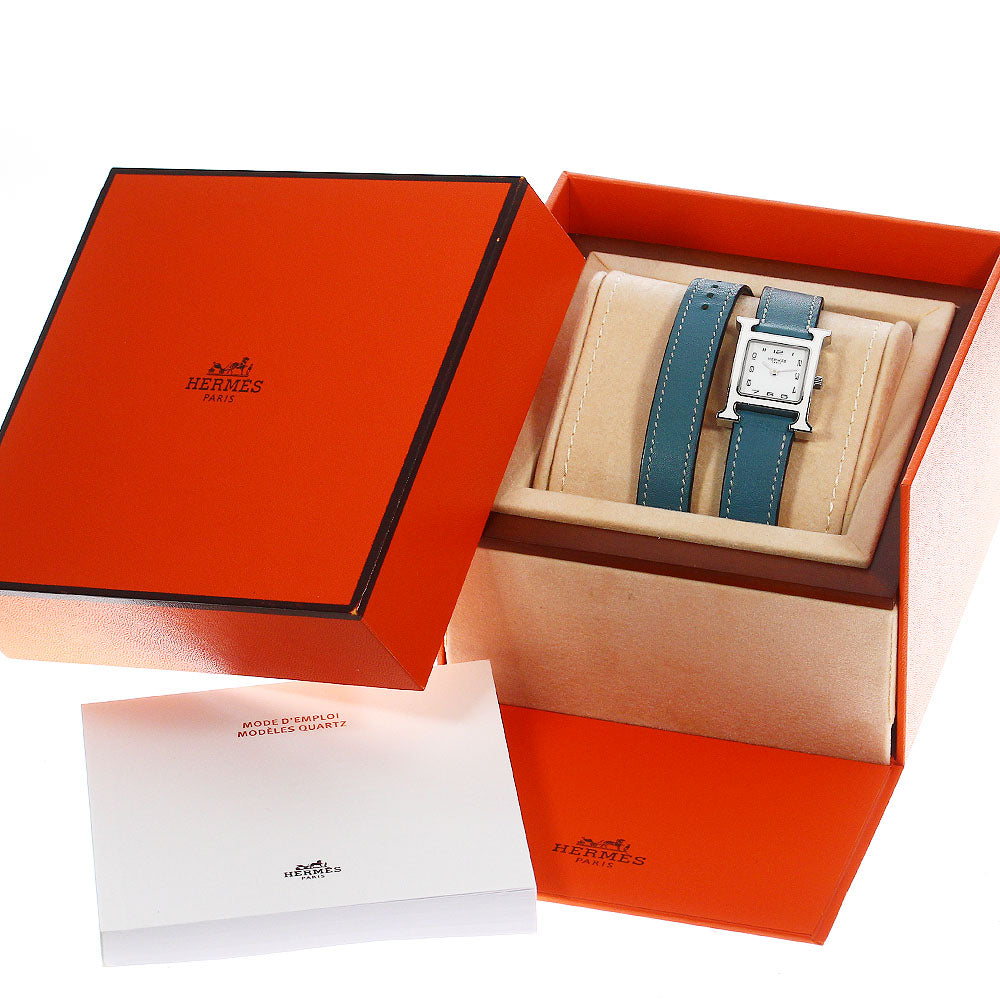 HERMES H watch HH1.220 Double Tour white Dial Quartz Ladies Watch_798992