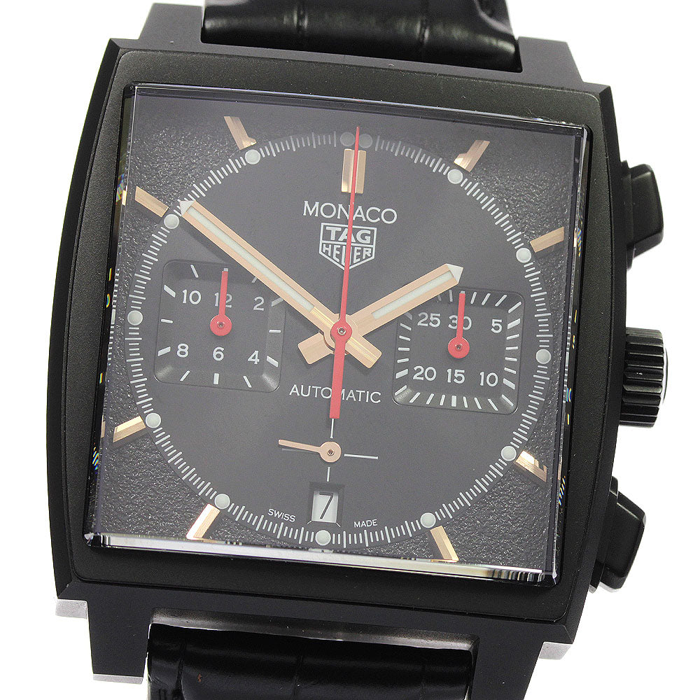 TAG HEUER monaco special edition CBL2180 Chronograph black Dial Automatic Men's Watch_799422