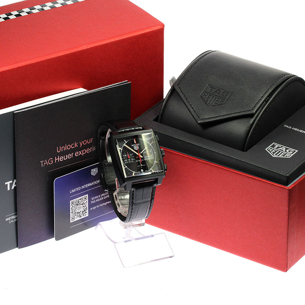 TAG HEUER monaco special edition CBL2180 Chronograph black Dial Automatic Men's Watch_799422
