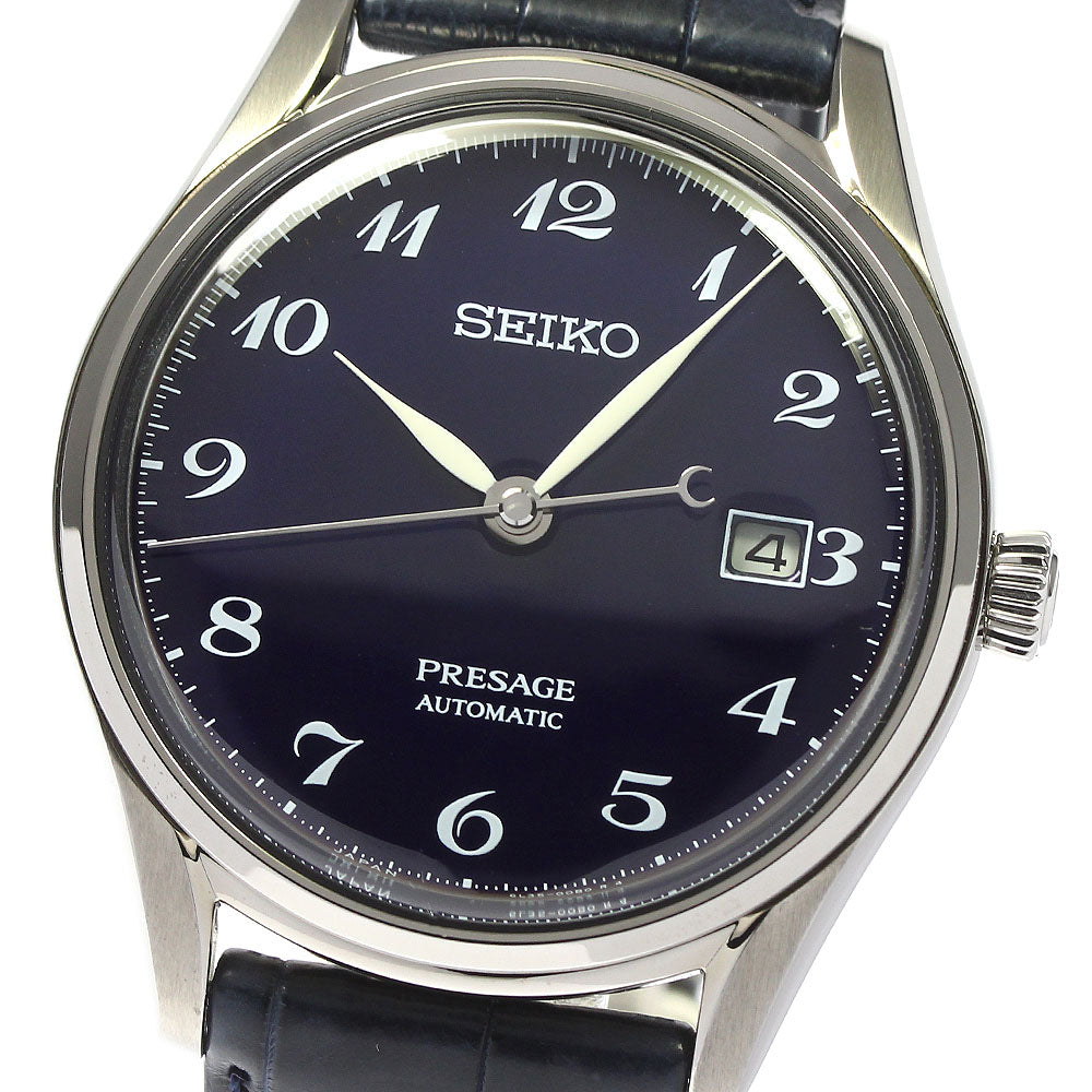 SEIKO Pureza 6L35-00B0/SARA019 6L series enamel dial Navy Dial Automatic Men's Watch_799478