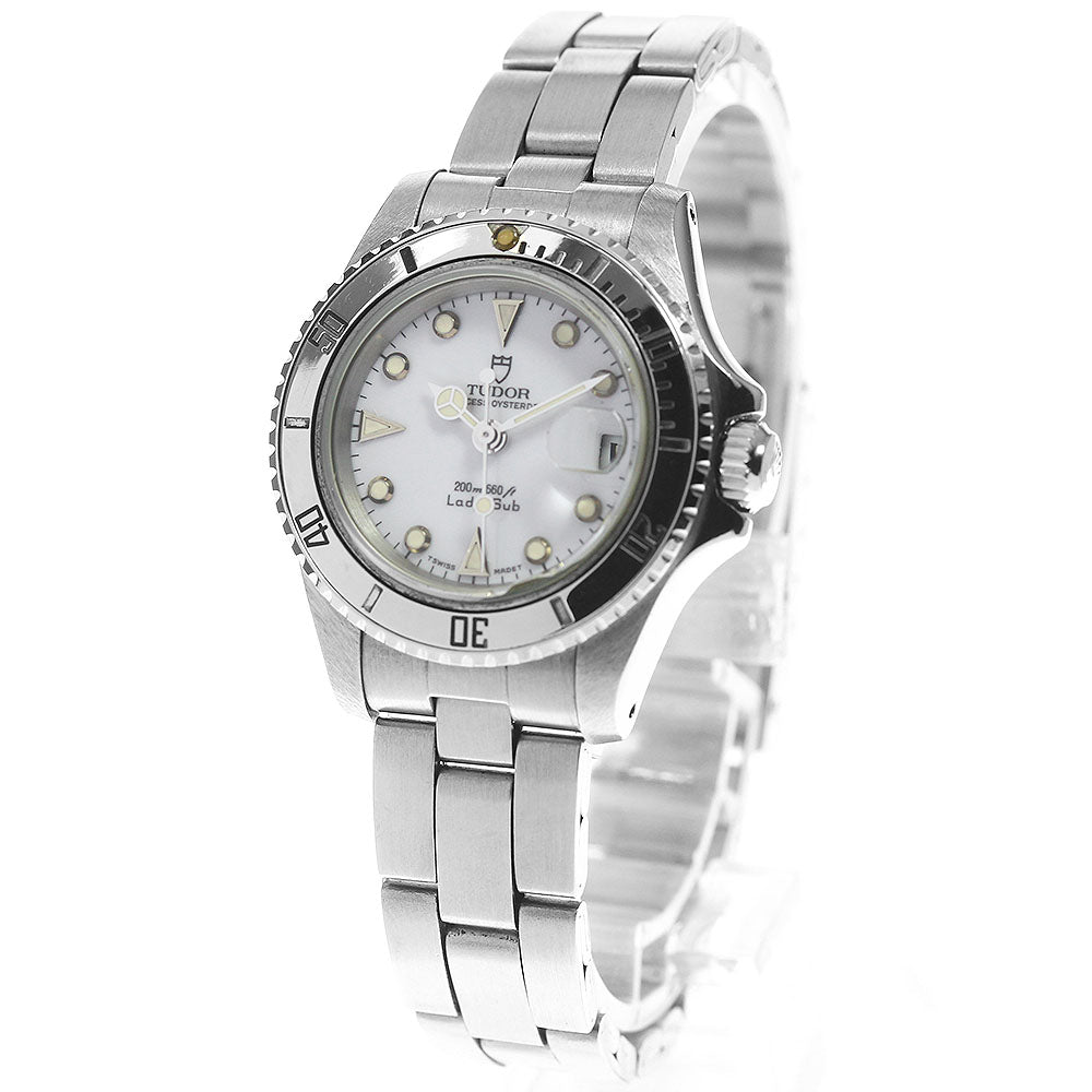 TUDOR Princess Date Lady Sub 96090 cal.2671 white Dial AT Ladies Watch_799558