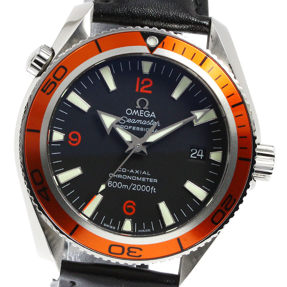 OMEGA Seamaster Planet Ocean 2909.50.38 Coaxial chronometer AT Men'sWatch_799651