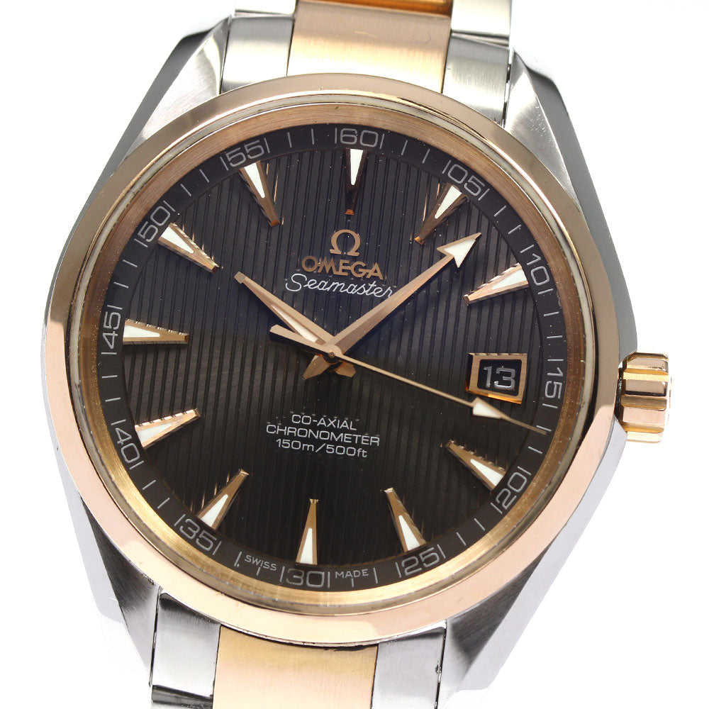 OMEGA Seamaster 150M Aqua Terra 231.20.42.21.06.001 Date gray Dial Automatic Men's Watch_799887