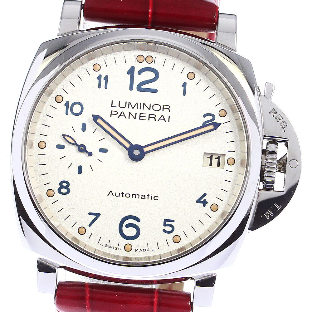 PANERAI Luminor Due 3 Days Automatic Achaio PAM00903 Silver Dial Automatic Men's Watch_799954