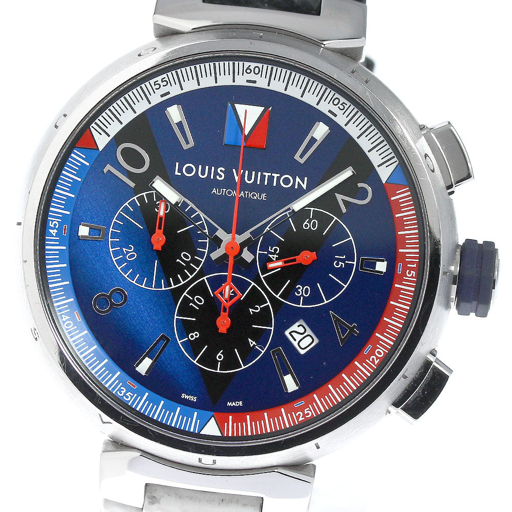 LOUIS VUITTON Tambour Automatic Q1A61 Chronograph Automatic Men's Watch_800197