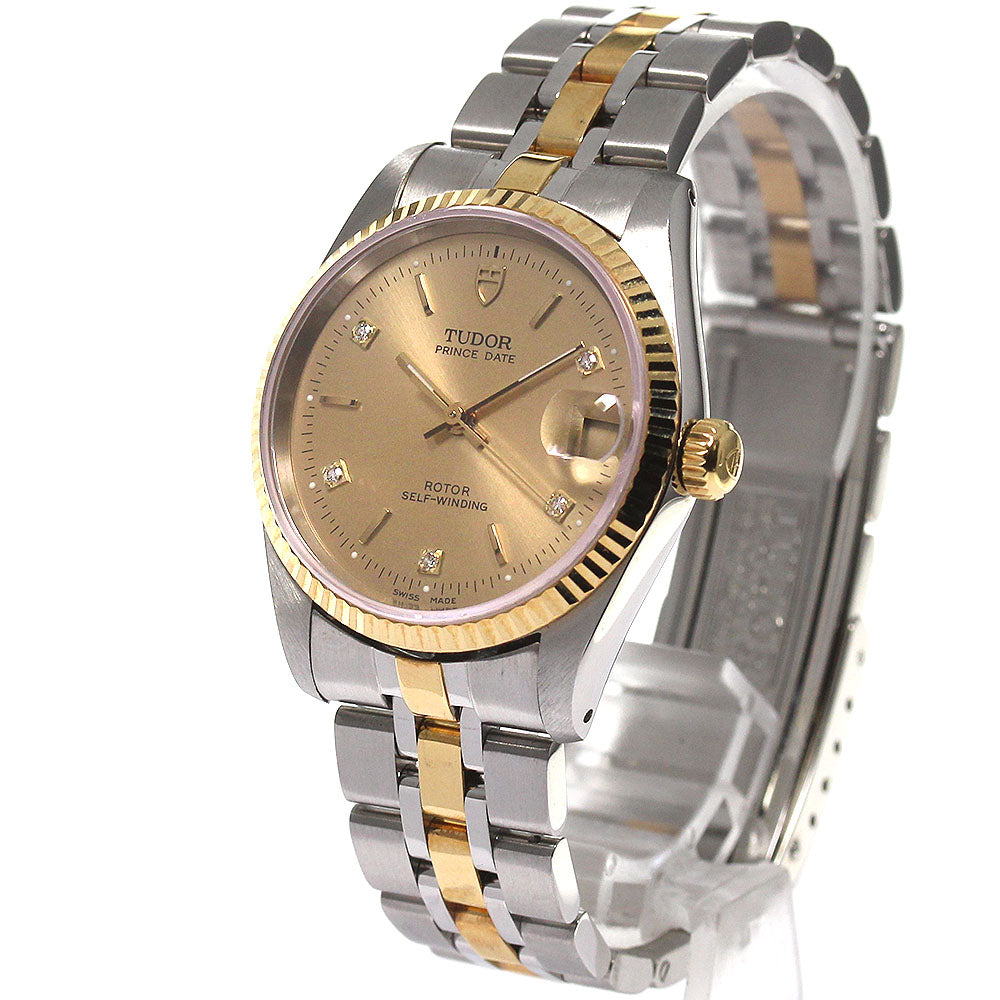 TUDOR Prince Date 72033 YG 2 tone 5P cal.2824-2 Automatic Boy's Watch_800687