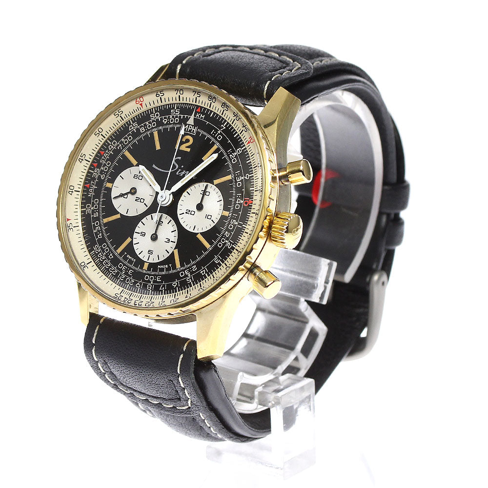 Sinn 903 Navigation 903 Chronograph black Dial Hand Winding Men's Watch_800701