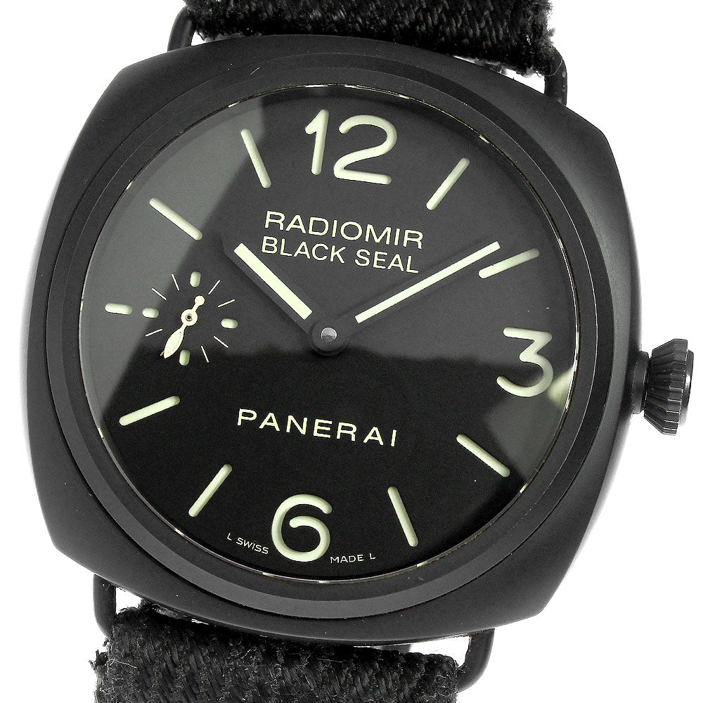 PANERAI Radiomir Black Seal OP6723 PAM00292 black Dial Hand Winding Men's_800746