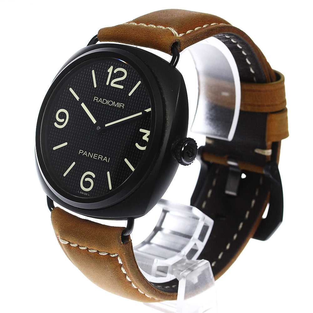PANERAI Radiomir Ceramica PAM00643 black Dial Hand Winding Men's Watch_800748