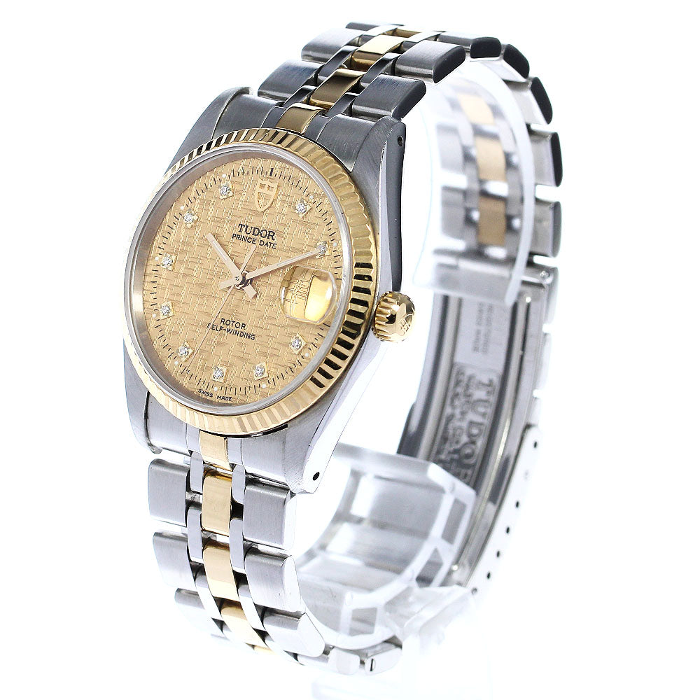 TUDOR Prince Date 74033 10P cal.2824-2 gold Dial Automatic Men's Watch_800764
