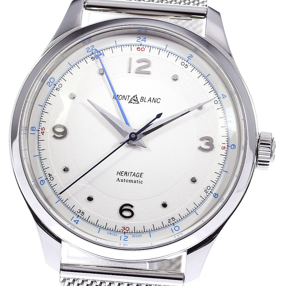 MONTBLANC Heritage Silver 119949 Silver Dial Automatic Men's Watch_800768
