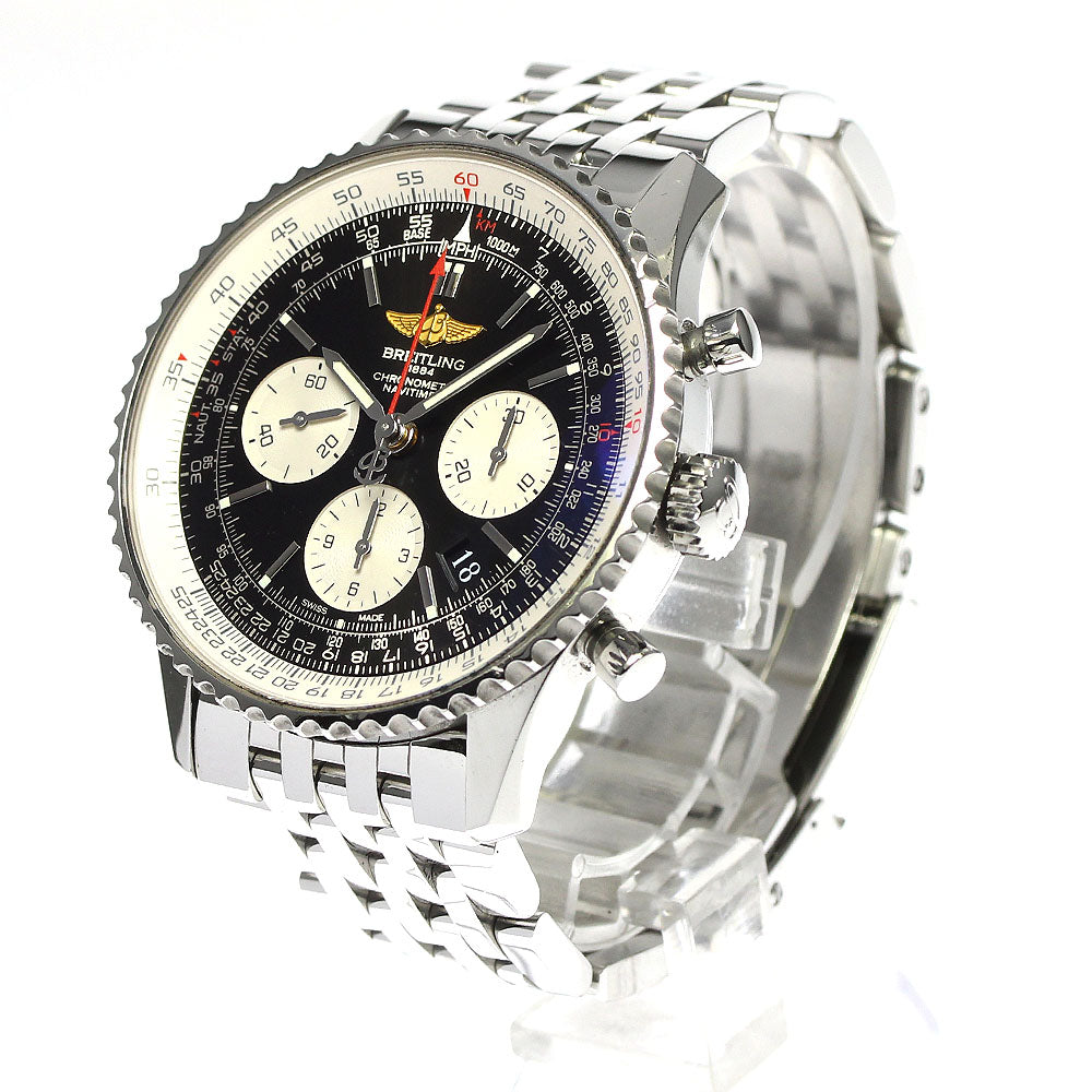 BREITLING Navitimer01 AB0120 Chronograph Black Dial Automatic Men's Watch_800827