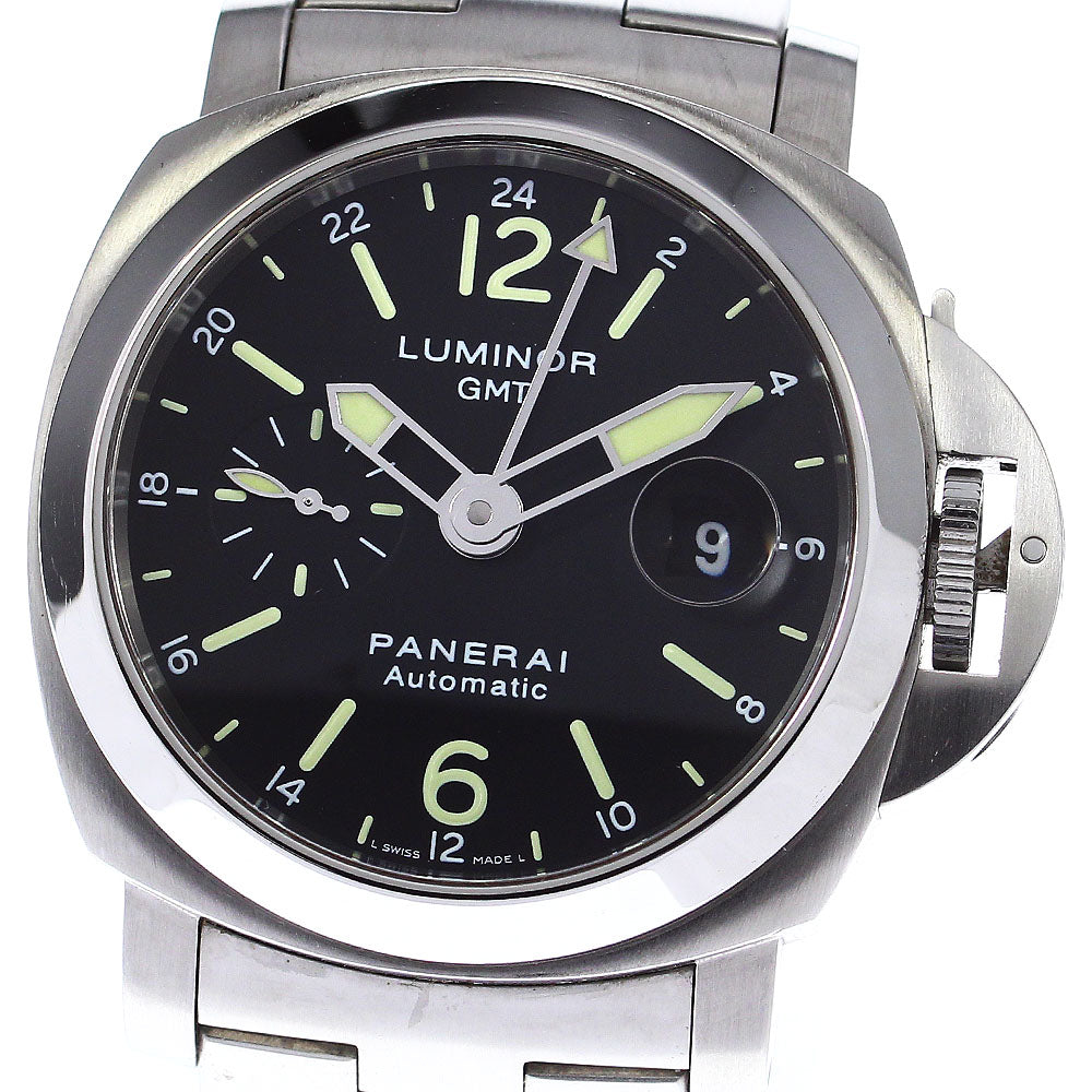 PANERAI Luminor PAM00297 GMT Date Small Second Automatic Men's Watch_800850