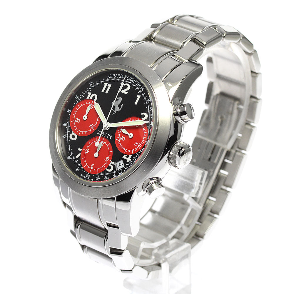 GIRARD-PERREGAUX Ferrari 8028 Chronograph Black / red Dial AT Men's_801040