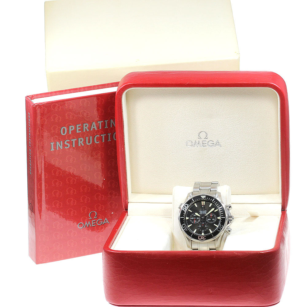 OMEGA Seamaster300 America's Cup 2594.50 Chronograph Date black Dial Automatic Men's Watch_801079