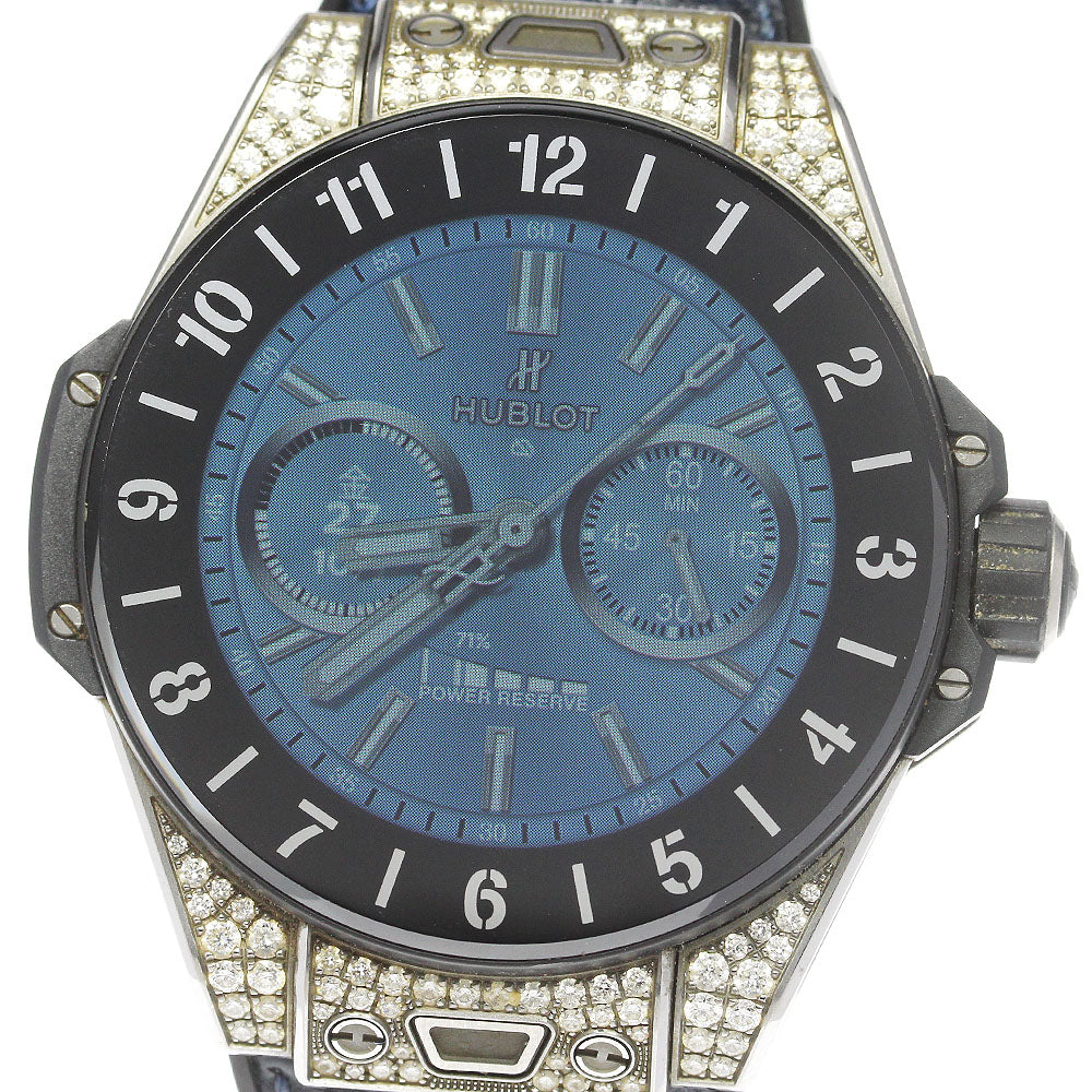 HUBLOT big bang e titanium 440.NX.1106.RX.1704 Rug diamond liquid crystal Dial Quartz Men's Watch_801188