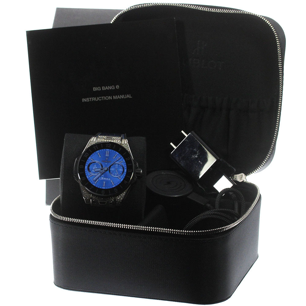 HUBLOT big bang e titanium 440.NX.1106.RX.1704 Rug diamond liquid crystal Dial Quartz Men's Watch_801188