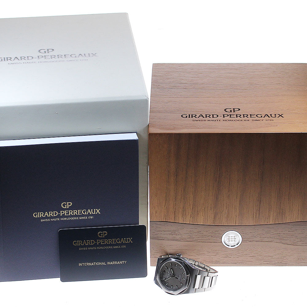 GIRARD PERREGAUX Lore art 81005-11-231-11A Date Automatic Men's Watch_801218