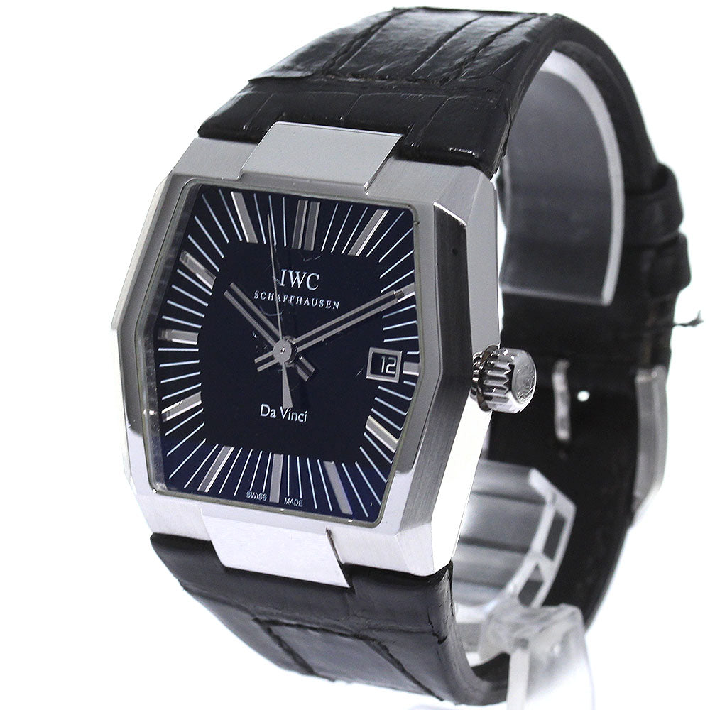 IWC SCHAFFHAUSEN Da Vinci IW546101 Date black Dial Automatic Men's Watch_801253