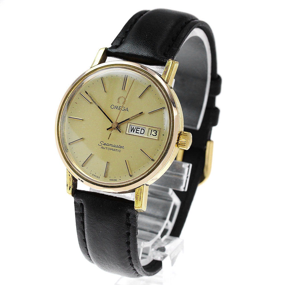OMEGA Seamaster 166.0209 Cal.1020 Day Date Gold Dial Automatic Men's _801394