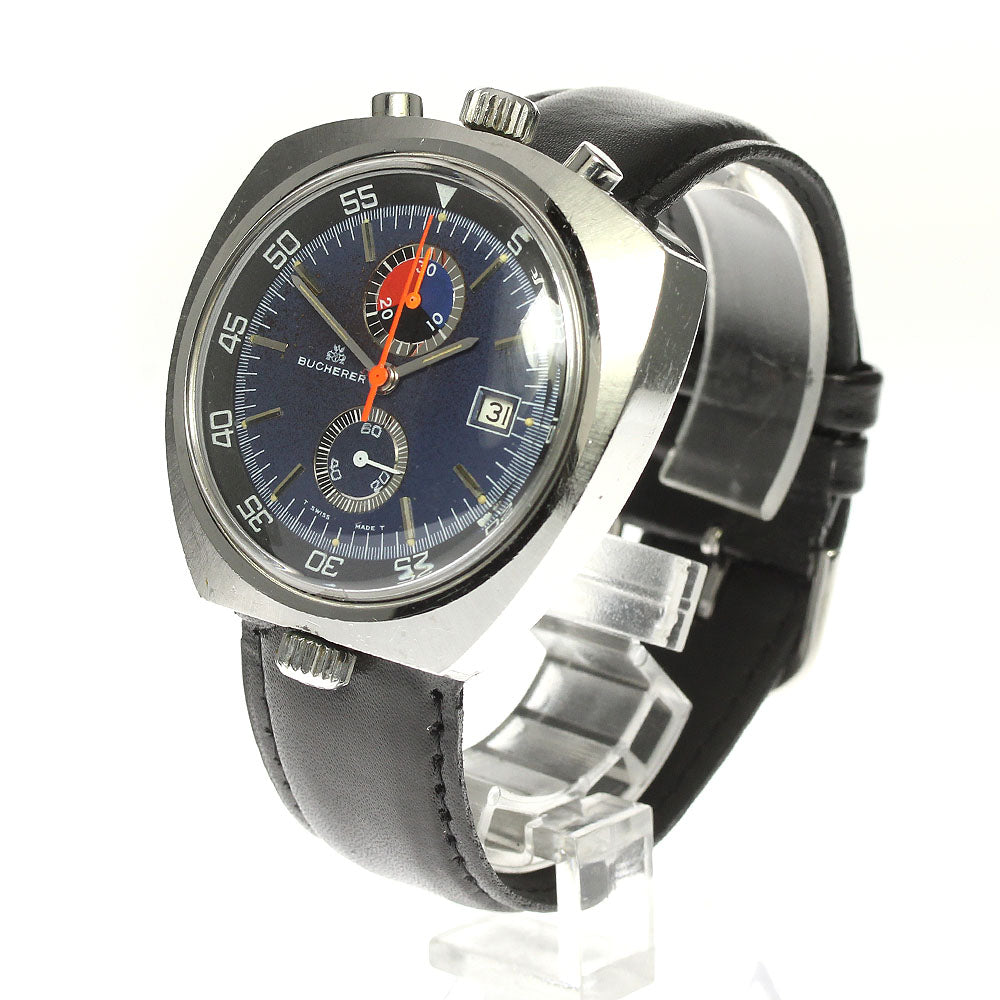 BUCHERER Lemania 9702 Cal.3872 Bullhead Hand Winding Men's Watch_801423