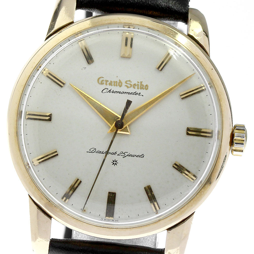 SEIKO Grand Seiko J14070 cal.3180 Silver Dial Hand Winding Men's Watch_801464
