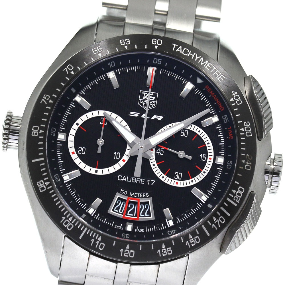 TAG HEUER SLR caliber 17 CAG2010 Mercedes-Benz black Dial Automatic Men's_801512