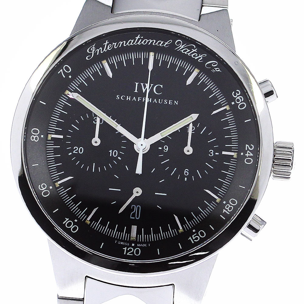IWC SCHAFFHAUSEN GST 3727-002 Chronograph black Dial Quartz Men's Watch_801575