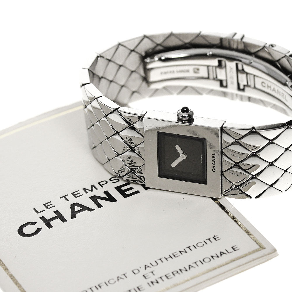 CHANEL Matrasse H0009 black Dial Quartz Ladies Watch_801607