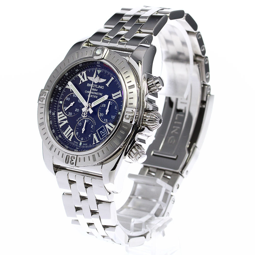 BREITLING Chronomat 44 Airborne AB0115 black Dial Automatic Men's Watch_801675