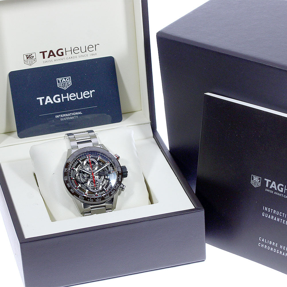 TAG HEUER Carrera CAR201U-0 Cal.HEUER01 chronograph  AT Men's Watch_801679