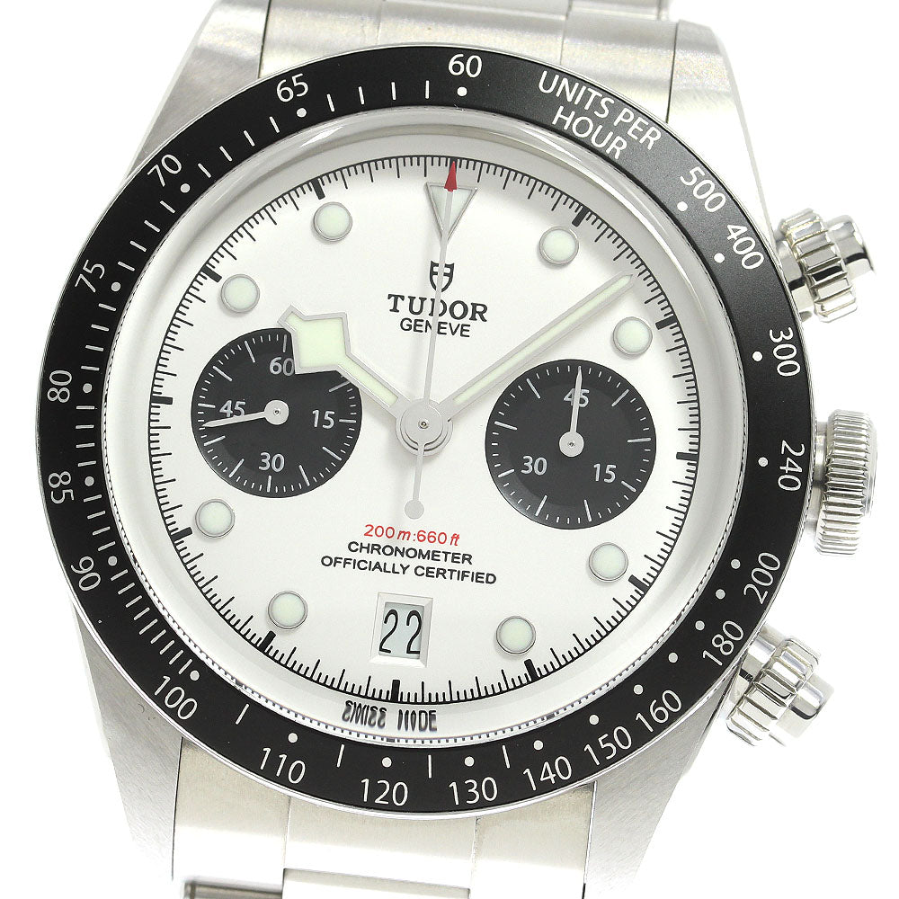 TUDOR Black Bay Chrono 79360N Date White / black Dial Automatic Men's_801838