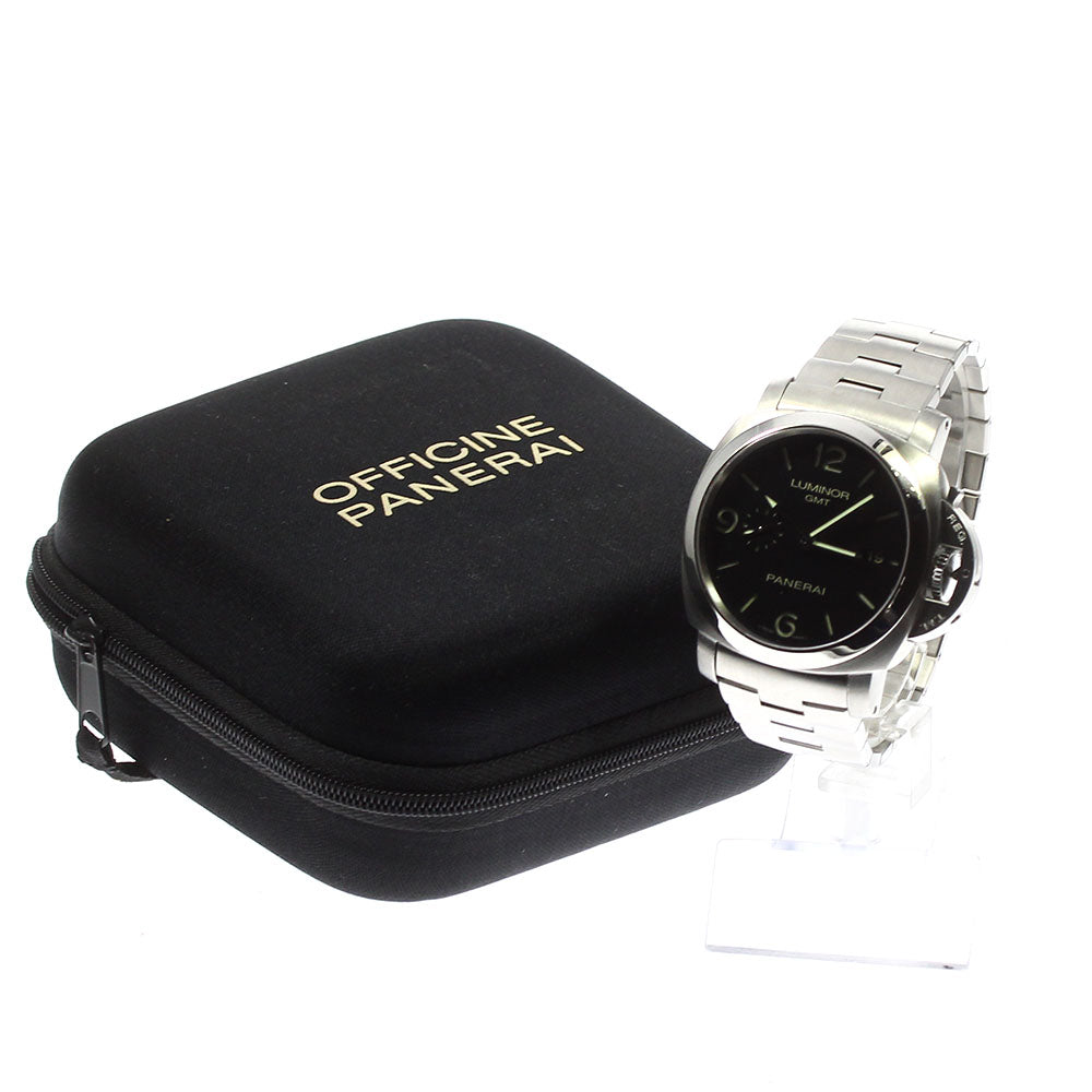 PANERAI Luminor 1950 PAM00329 3 Days GMT black Dial Automatic Men's Watch_801973