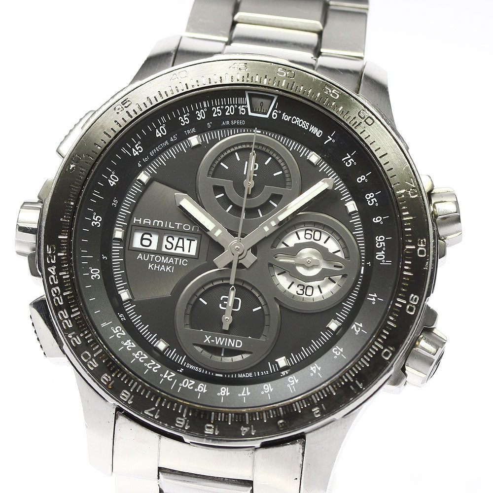HAMILTON Khaki X-Wind H777660 Chronograph Automatic Men's Watch_801978