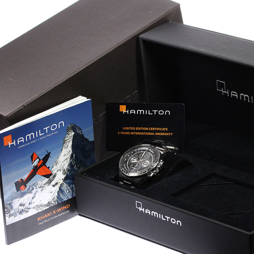 HAMILTON Khaki X-Wind H777660 Chronograph Automatic Men's Watch_801978