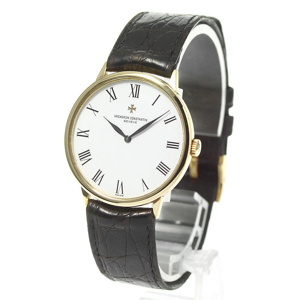 VACHERON CONSTANTIN 39015-1 K18YG cal.1015 white Dial Hand Winding Men's Watch_801993