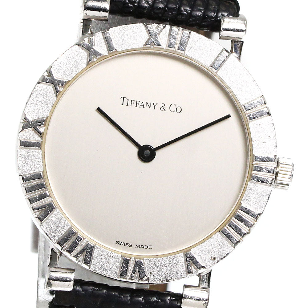 TIFFANY&Co. Atlas M0640 Silver Dial Quartz Men's Watch_802140