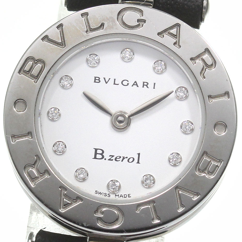 BVLGARI B-zero1 BZ22S 12P diamond white Dial Quartz Ladies Watch_802536