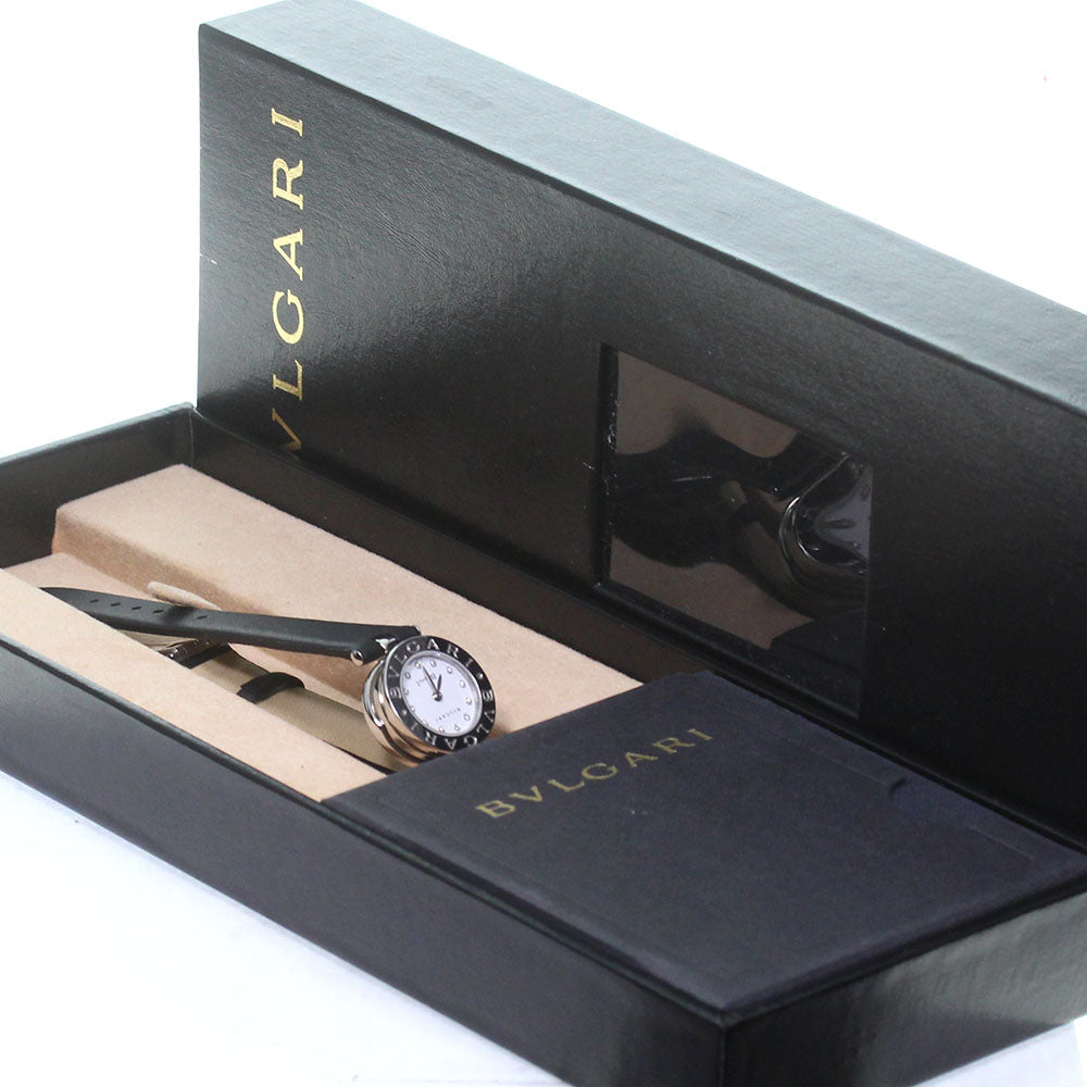 BVLGARI B-zero1 BZ22S 12P diamond white Dial Quartz Ladies Watch_802536