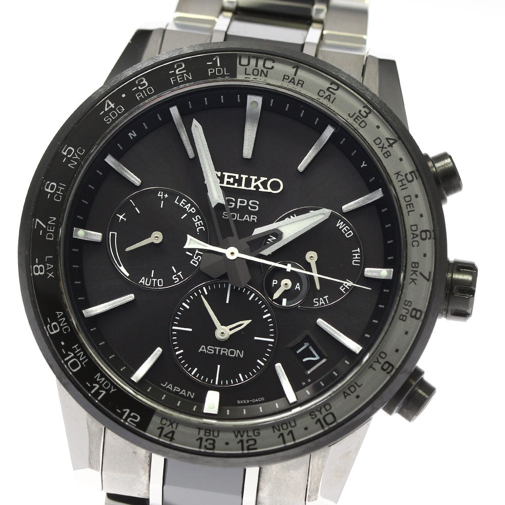 SEIKO Astron SBXC011/5X53-0AD0 GPS Solar Powered Radio Men's Watch_802694