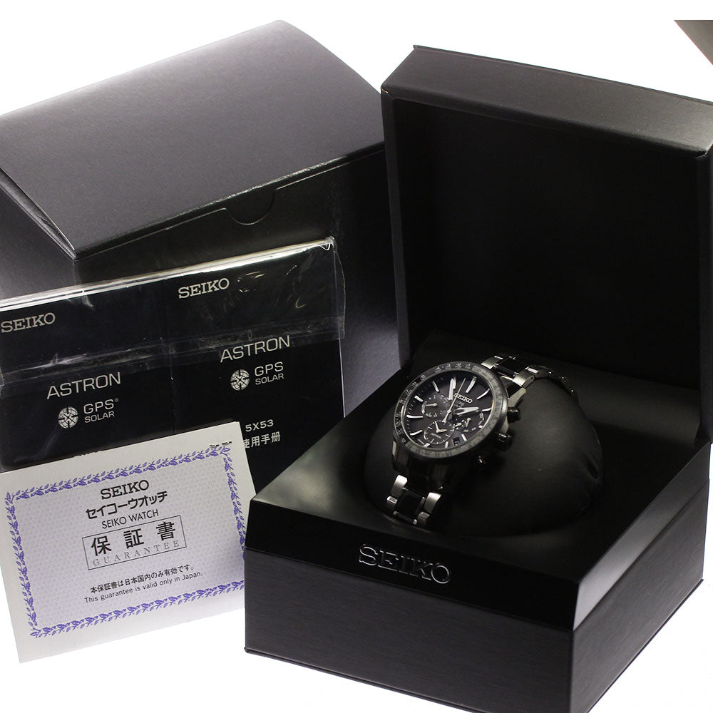SEIKO Astron SBXC011/5X53-0AD0 GPS Solar Powered Radio Men's Watch_802694