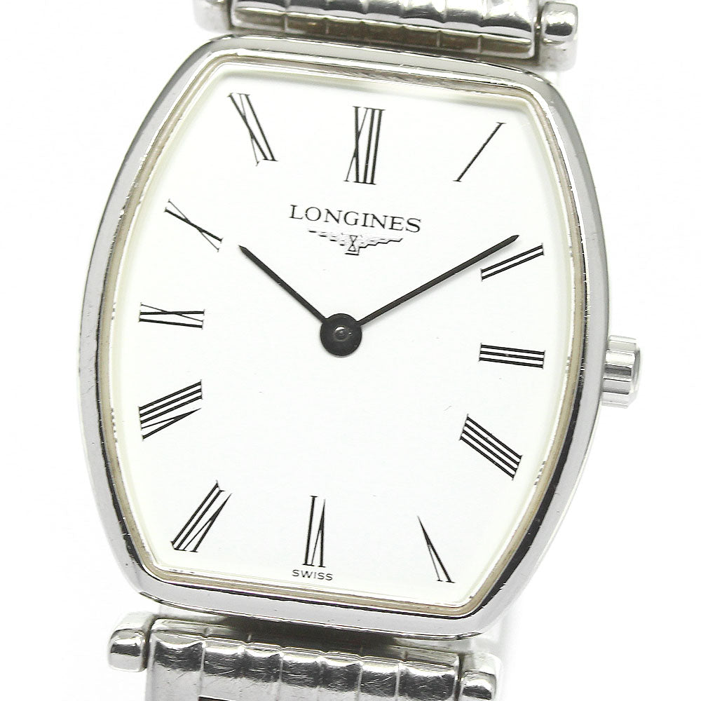 LONGINES Grand classic L4.205.4 white Dial Quartz Ladies Watch_802878